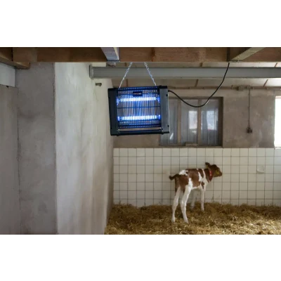 Afbeelding van Insectenlamp 12 Watt Tegen Insecten Hofman Elektrische vliegenlampen Ongediertewinkel