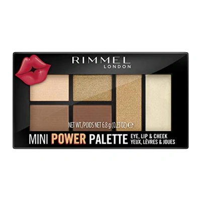 Afbeelding van Rimmel Mini Power Palette Eye, Lip &amp; Cheek Make up 002 Sassy