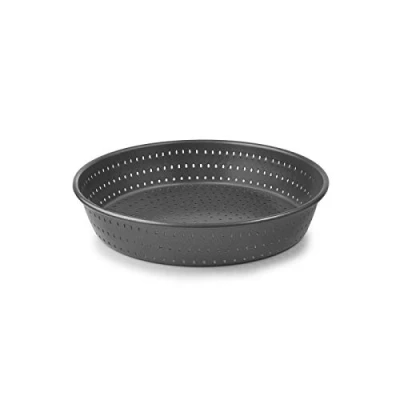 Afbeelding van Ibili 835424 taartvorm, geperforeerd, 24 cm, staal, zwart