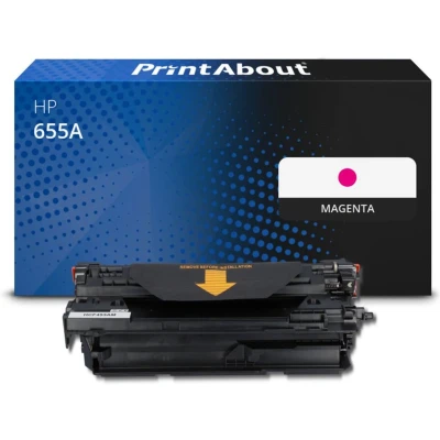 Afbeelding van Huismerk HP 655A (CF453A) Toner Magenta