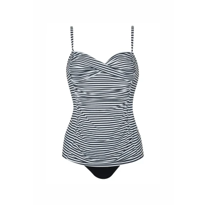 Afbeelding van Sunflair Tankini Badpak, Dames, Maat: 38xB, Black/white