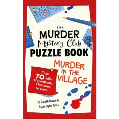 Afbeelding van the Murder Mystery Club Puzzle Book: in Village