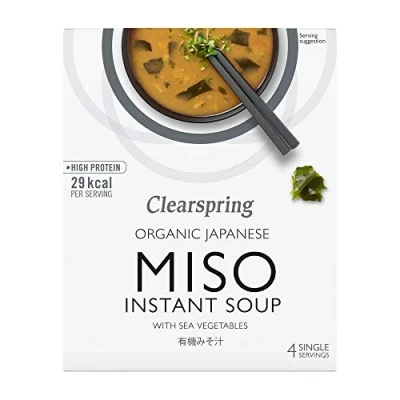 Afbeelding van Clearspring Organic Instant Miso Soup 40 g (2 verpakkingen)