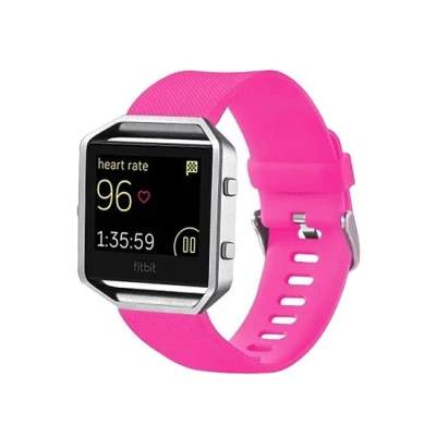 Afbeelding van Fitbit Blaze sport horloge band / siliconen alleen voor Roze