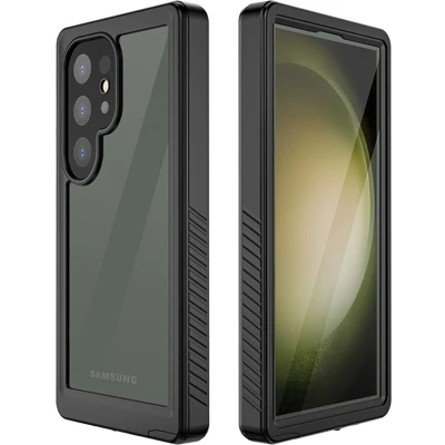 Afbeelding van Redpepper Hoesje Geschikt voor Samsung Galaxy S24 Ultra Dot Plus Waterproof Backcover Zwart