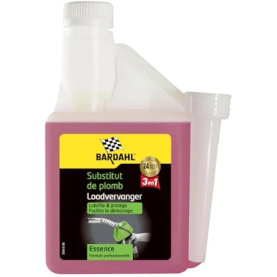 Afbeelding van BARDAHL LOODVERVANGER VOOR 500 LITER BENZINE, 500ML BRANDSTOF ADDITIEF BENZINE