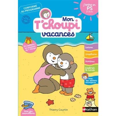 Image de Mon Tchoupi Vacances J&#039;entre en PS 2 3 ans