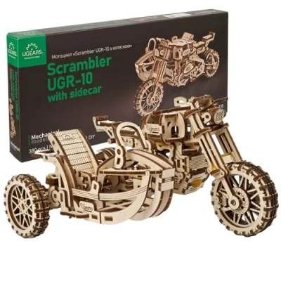 Image de Puzzle 3D Ugears Moteur Scrambler