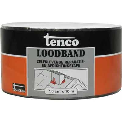 Afbeelding van Tenco Loodband SBS Zelfklevend 7,5 CM x 10 M Woning onderhoud