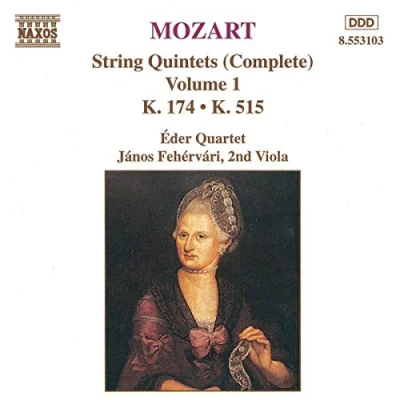 Afbeelding van Eder Quartet String Quintets 1 (CD)