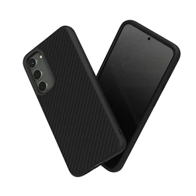 Afbeelding van RHINOSHIELD Hoesje compatibel met [Galaxy S23+] SolidSuit dunne hoes schokabsorberende technologie en premium matte afwerking koolstofvezel