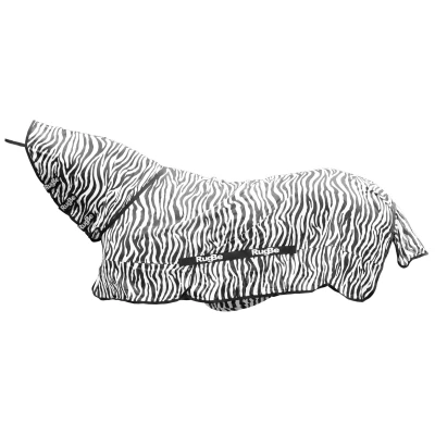 Image de RugBe By Covalliero Couv Anti Mouches &amp; Hals Zebra 165/215