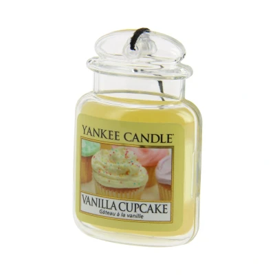 Afbeelding van Yankee Candle Vanilla Cupcake Ultimate Car Jar ( vanilkový košíček ) Luxusní visačka do auta