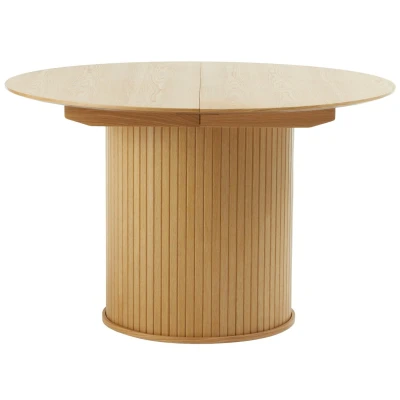 Afbeelding van Kelly eettafel Ø120 167 cm naturel
