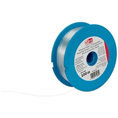 Afbeelding van efco Trekschroefdraad, polyamide, transparant, 40 kg, 1 mm diameter, 100 m