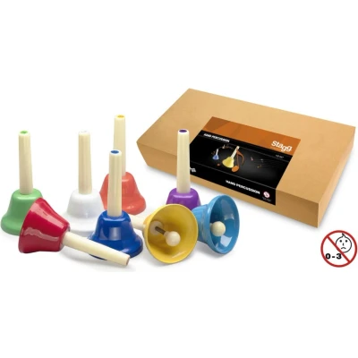 Afbeelding van Stagg Handbellen Set 8 tonen