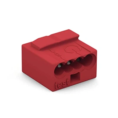 Afbeelding van WAGO 4 x 0,6 0,8 mm² Rood (100 stuks)