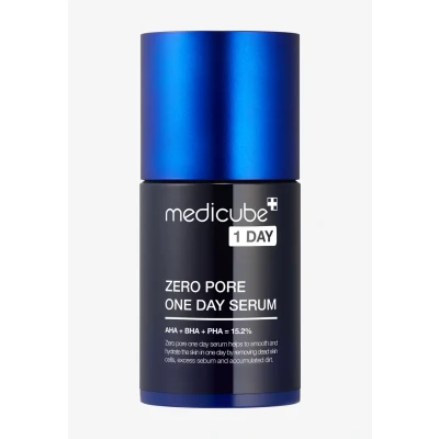 Afbeelding van Medicube Zero Pore One Day Serum 30 ml Koreaanse Skincare Refining, Skin Smoothing, Hydrating Formula met AHA, BHA, PHA, Niacinamide