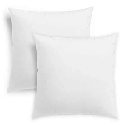 Afbeelding van sleepling Set van 2 193913 Basic 50 katoenen veren kussens Inlet Sofakussen vulkussen katoen x cm, wit