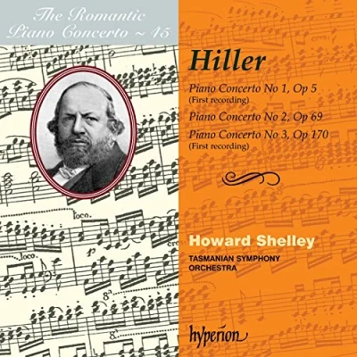 Afbeelding van Tasmanian Symphony Orchestra, Howard Shelley Hiller: Romantic Piano Concerto Vol 45 (CD)