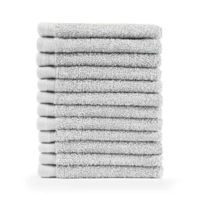 Afbeelding van Blumtal Terry Handdoeken Set 12 x Gezichts Handdoekje 30 cm Wit