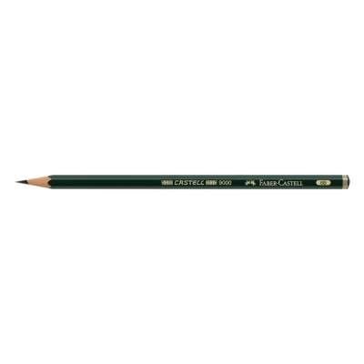 Image de Faber Castell Lot de 12 Crayon 9000, hexagonale, dureté mine: 6B