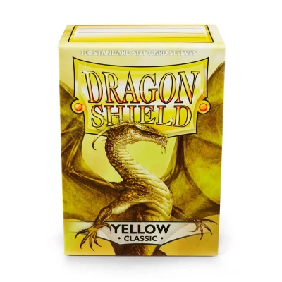 Afbeelding van Dragon Shield Sleeves Classic Yellow (100 stuks)