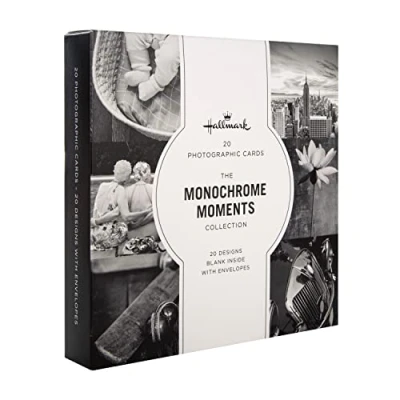 Afbeelding van Hallmark Gallery 20 stuks blanco kaarten in monochrome fotografische motieven