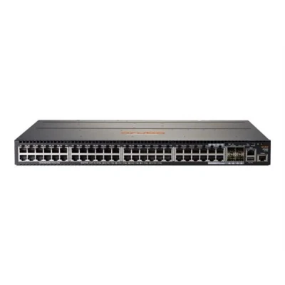 Image de HPE Aruba 2930M 48G 1 Slot Commutateur C3 Géré 44 x 10/100/1000 + 4 SFP Gigabit combiné flux d&#039;air de l&#039;avant vers l&#039;arrière Montable sur rack