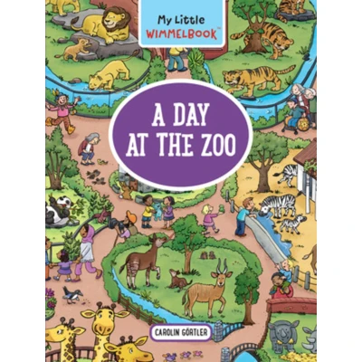 Afbeelding van My Little Wimmelbook: A Day at the Zoo
