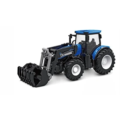 Afbeelding van Amewi 22598 RC tractor met voorlader, licht en geluid, 1:24 RTR afstandsbediening, batterij, oplaadkabel