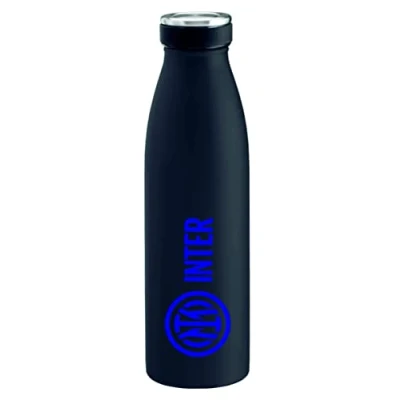 Afbeelding van Inter I M New Logo Bottle Unisex Volwassen Drinkfles, Zwart, 500 ml