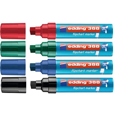 Afbeelding van edding 4 stuks markeerstiften 388 4,0 12,0 mm