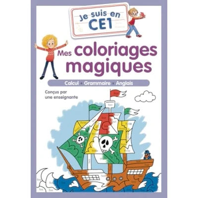 Afbeelding van Je suis en ce1 mes coloriages magiques