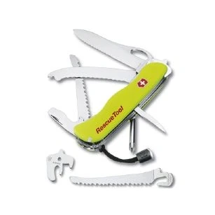 Afbeelding van Victorinox RescueTool 0.8623.MWN Rescue tool Aantal functies 15 Geel