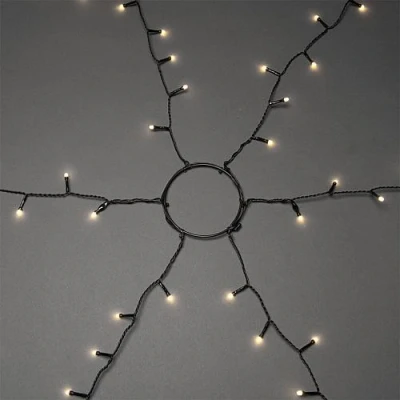 Afbeelding van Konst Smide kerstboomverlichting 540 LEDs 6/12 strengen warm wit binnen en buiten