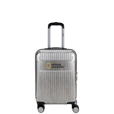 Afbeelding van National Geographic Harde Koffer / Trolley Reiskoffer 55 cm (S) Transit Zilver