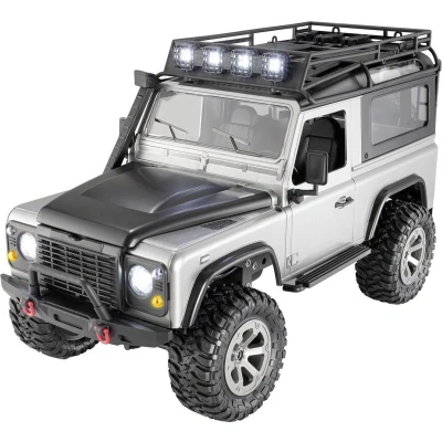 Afbeelding van Reely Zilver Brushed 1:16 RC auto Elektro Crawler 4WD RTR 2,4 GHz Incl. accu en lader