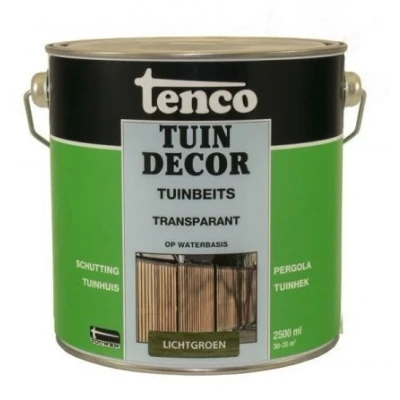 Afbeelding van Tenco Tuindecor Transparant 2,5 ltr lichtgroen Buiten onderhoud