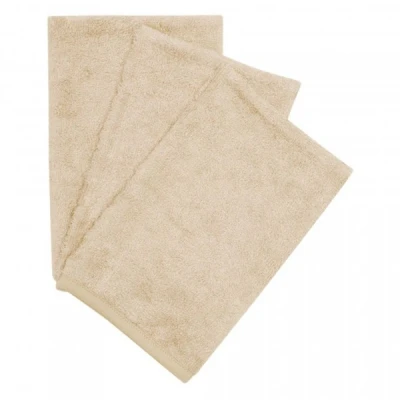 Afbeelding van Washandjes Frosted Almond set van 3 Timboo