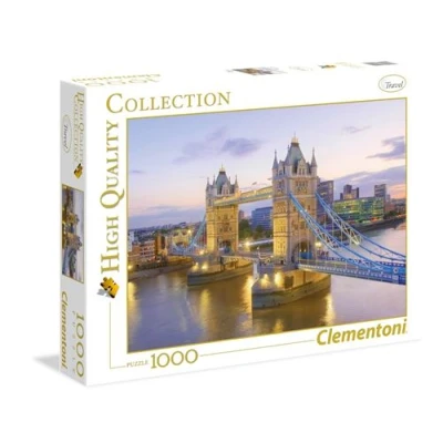 Afbeelding van Clementoni Legpuzzel High Quality puzzel Collectie Tower Bridge 1000 stukjes, volwassenen