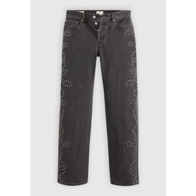 Afbeelding van Levi&#039;s 501 &#039;90S Straight leg jeans, Dames, Maat: 24x30, Black