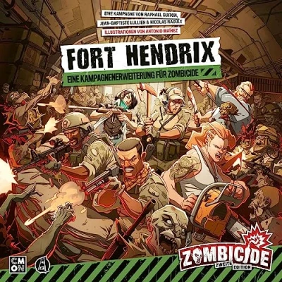 Afbeelding van Zombicide 2e editie: Fort Hendrix (spel)