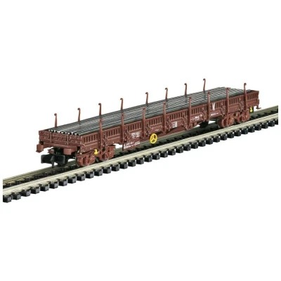 Afbeelding van MiniTrix 18290 N platte wagenset van de SNCF