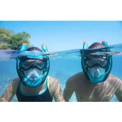 Image de Masque de snorkeling intÃ©gral BESTWAY Flowtech Taille S/M
