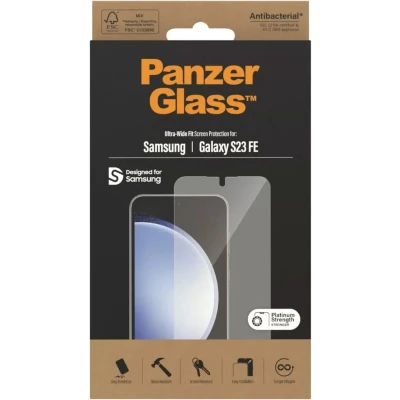 Afbeelding van PanzerGlass Ultra Wide Fit Samsung Galaxy S23 FE Screenprotector Glas