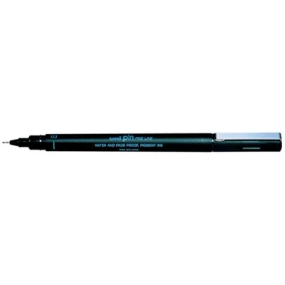 Afbeelding van Fineliner Uni ball Pin 0,3mm zwart