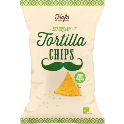 Afbeelding van Trafo Corn Tortilla Naturel Chips Bio 200GR