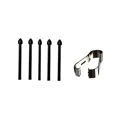 Afbeelding van CUFEREDU 5 stuks S oordopjes voor Samsung Galaxy Tab S8 (4G 5G) / S8+ Plus Ultra S7 FE S7+ Stylus met gereedschap zwart