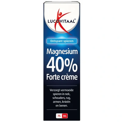Afbeelding van Stapel tot 60% korting Lucovitaal Magnesium 40% Forte Crème